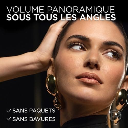 L'Oréal Paris - Volume Mascara - Millions of Lashes - Panoramic Look & Multiplied Lashes - Ultra-Flexible Formula - No Packages - Panorama - Shade : All Night Black - Image 5