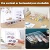 2 x Coffee Capsule Storage Drawers - Clear - Compatible with Nespresso Capsules - 24.7 x 17.5 x 6.5 cm - Acrylic with 8 Drawers - Image 7