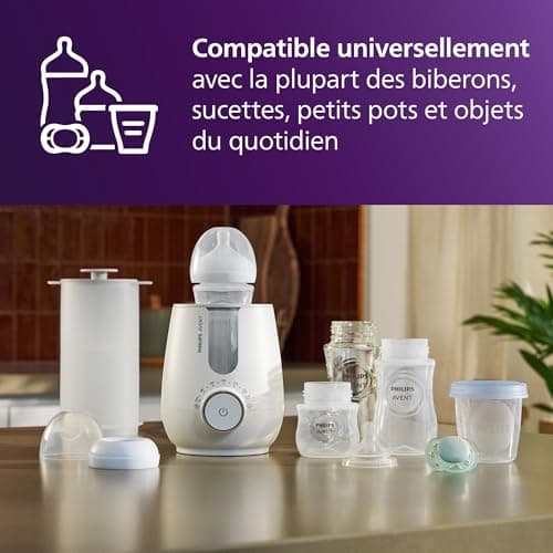PHILIPS Avent Premium 2-in-1 Hospital Compliant Water Bath Bottle Warmer and Steriliser with Intelligent Temperature Sensor, SCF359/00 - Image 6