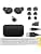 Jabra Evolve2 Buds True Wireless Bluetooth Earbuds, Active Noise Cancelling and MultiSensor Voice 4 Mic - MS Teams Certified, Compatible with Other Apps - Black - Image 3
