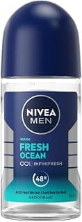 NIVEA MEN Déodorant Bille Fresh Ocean (1 x 50 ML), déodorant Homme Protection 48h