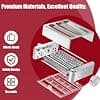 KitchenAid Pasta Maker Accessory Metal Pasta Maker Accessory 3 in 1 Accessory for KitchenAid Pastry Processor 8 Levels Adjustable Thickness - Image 6