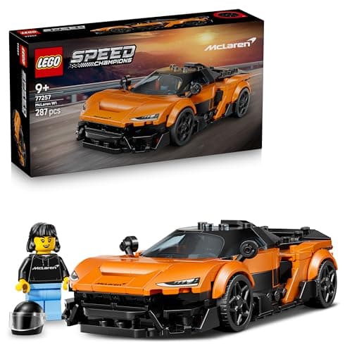 LEGO Speed Champions McLaren W1 - Jouet Voiture - Maquette avec Minifigurine Collector de Pilote - Idée de Cadeau d'anniversaire pour Garçon dès 9 Ans ou Fan de Sport Automobile 77257 - Image 3