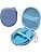 XANAD Hard Case Carrying Bag for Beats Studio Pro/Solo 4 / Studio3 / Solo 3 Magnetic Slot Headphone Cover (Blue) - Image 2