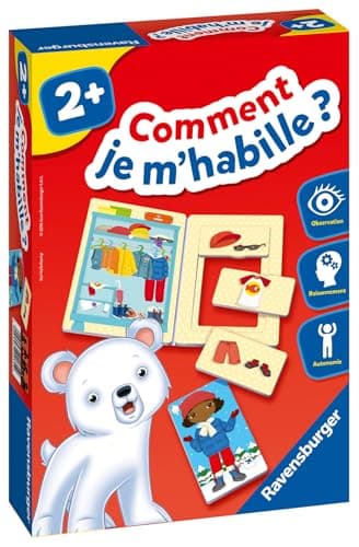 Ravensburger - Educational Game - How Do I Dress? - Observation, Manipulation, Language - Development of autonomy - Puzzle for children aged 2 years from 2 years - 24031 - Image 4