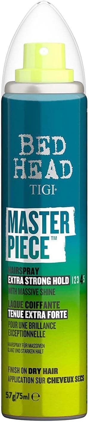 TIGI Bed Head Masterpiece Strong Hold Gloss Lacquer Travel Size 80ml - Image 1