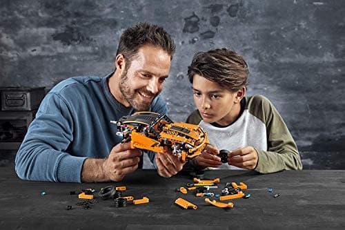 LEGO 42093 Technic Chevrolet Corvette ZR1, 2 in 1 Hot Rod Toy Car Model, Racing Vehicle Collection - Image 6