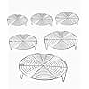 1pc 304 Stainless Steel Round Steam Cooling Racks Backing Steamer Rack for Instant Pots Rack, Small Cooling Rack for Pizza Cake Cooling Steamer Stand for Air Fryer, Inst - Image 3