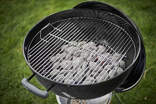 Weber Classic Kettle Charcoal Barbecue / Enamelled Steel Bowl and Lid, 57 cm Cooking Surface, One-Touch Cleaning System, Lid Thermometer, Tripod and Wheels, Black - Image 7