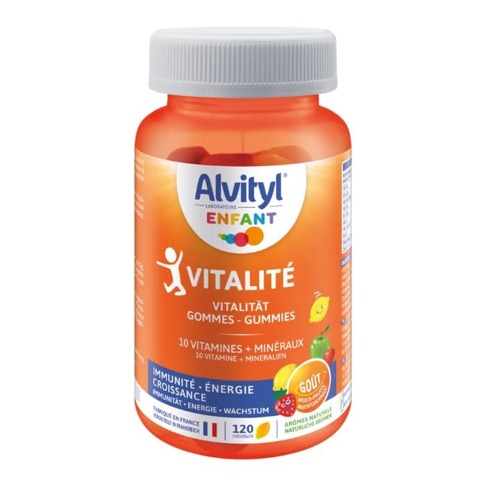Alvityl - Vitality MAXI FORMAT Gummies - 8 vitamins and 2 minerals - Natural fruit flavours - From 4 years old - 120 gummies - Image 3