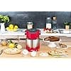 Moulinex QA311510 Pastry Mixer with Blender Wizzo Kneader Whisk Flex Electric Mixer 7 Speeds Pulse 1000 W Kitchen Red - Image 6