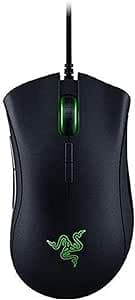 Razer DeathAdder Elite USB Optical Mouse 16000 DPI – Mouse (Right-Handed, Optical, USB, 16000 DPI, 450 Fps, Black)
