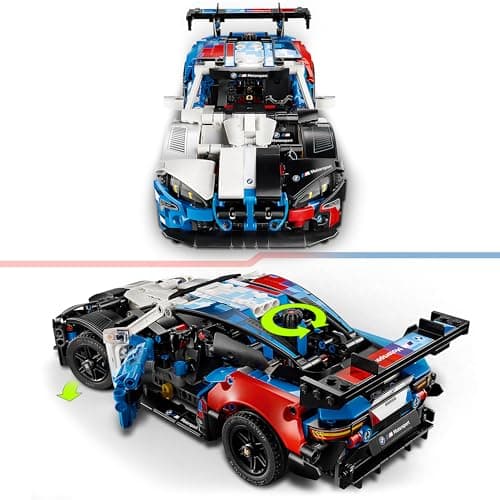 LEGO Technic Voiture de Course BMW M4 GT3 Evo - Jouet - Maquette avec Moteur V6, Direction & Portes Ouvrantes - Cadeau Gaming pour Garçon dès 11 Ans ou Ado Fan de Sport Automobile 42226 - Image 6