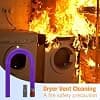 Flexi Flat Crevice Tool for Tumble Dryer Lint Remover and Air Vents Fits Dyson Gen5 V6 V8 V7 V9 V10 V11 V12 V15 - Image 7