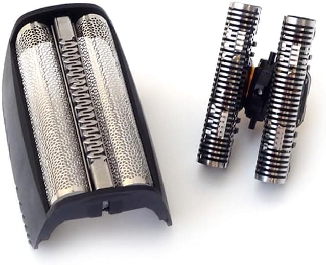 [Shaving Heads] 30B Aluminum Screen Blade Compatible with Braun 3 Series SmartControl 4000 Syncro Pro and 7000 TriControl Series 5495 7505 7520 7650 7540 7546 [Easy to Replace]