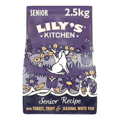 Lily's Kitchen Made from Natural Ingredients Dry Food for Senior Dogs Turkey & Trout Complete Nutrition 2.5kg Bag - Image 3