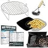 Air Fryer Accessories Compatible with Ninja Foodi Grill 5 in 1, Instant Pot, Gourmia, Chefman, Power Vortex Plus, Air Fryer Holder, Air Fryer Cheat Sheet Guides - Image 3