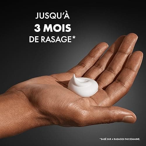 Gillette Classique Mousse À Raser Peaux Sensibles Pour Hommes, Aide À Protéger Contre Les Irritations Du Rasage, Rasage Rapide Et Facile Avec La Formule Gillette Comfort Glide, 6x300ml - Image 4