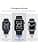 TAURI 2 Pieces PC Case Compatible with Apple Watch Series 3/2/1 42mm, Ultra Thin Screen Protector [Touch Sensitive] PC Hard Screen Protector Tempered Glass iWatch 42mm-Black - Image 4