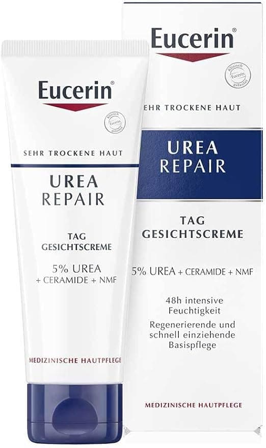 Eucerin Urea Repair Tag Gesichtscreme für sehr trockene Top, 50 ml Cream - Image 1