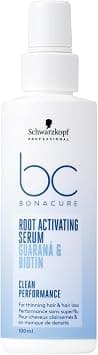 Schwarzkopf Professional Bonacure Root Activating Serum For Weak Hair Superfood Complex Guaraná And Biotin Reduces Hair Loss Scalp Stimulating Sulfate Free 100ml - Image 1