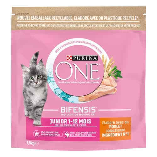 PURINA ONE Kitten Chicken Whole Grain 1.5 kg - Image 3