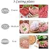 2000W Electric Meat Grinder with 3 Perforated Metal Discs, Kebbe Mouthpiece and Pastry Tip, Sausage Filler, 4 in 1 Food Processor for Meat and Sausage - Image 5