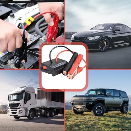Auto Battery Start & Booster | Safe Safe Converter Adapter for Car & Truck Starting | Automobile Inverter for Camping, Outdoor, Motorhome - Image 6