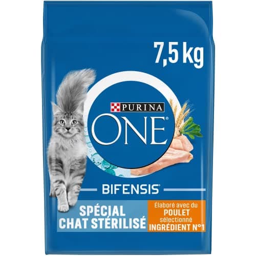 PURINA ONE | Benefits | Sterilized Adult Cat Special | Strengthens the immune system, improves microbiome balance and helps maintain a healthy urinary system | Chicken | Bag | 7.5 kg - Image 3