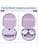Carrying Case Compatible with Apple Airpods Max Earbuds, EVA Hard Case for Travel and Outdoor Earphone Storage (Purple) - Image 6