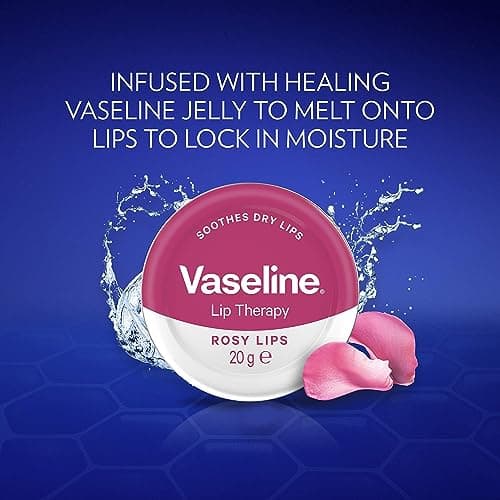 Vaseline Lip Therapy Rosy Lips Petroleum Jelly, 20 g - Image 3