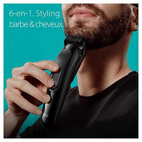 Braun Tondeuse Tout-En-Un Series 3 MGK3420, 6-En-1, Kit Pour Barbe, Cheveux & Et Autres Zones - Image 3
