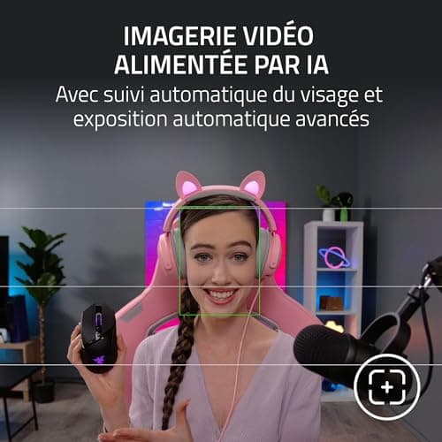 Razer Kiyo Pro Ultra 4K Webcam for Content Creation and Streaming (Ultra High Dynamic Range-UHDR, UltraHD 4K 30FPS/1080P 60FPS, Autofocus with AI, 2.9μm Light Sensor) Black - Image 6
