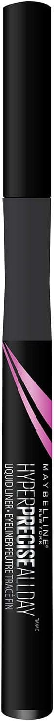Maybelline New-York – Liner Feutre – Hyper Precise Allday – Tenue jusqu’à 24h – 700 Black – 1 ml - Image 1