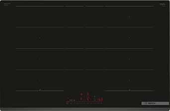 Bosch PXY83KHC1E, Series 6, Induction Hob, 4 Burns, 80 cm, Black