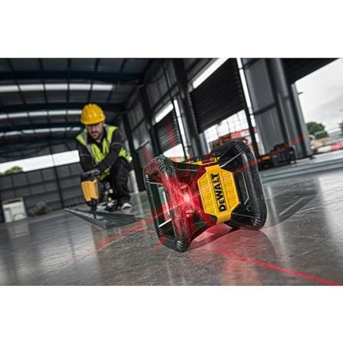 DeWalt DCE079D1R Rotary Laser Level 18V Double Slope Outdoor - Silver - Image 7