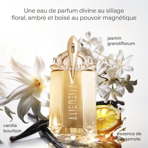 MUGLER Alien Goddess Refillable Eau de Parfum for Women - Floral Amber Woody - Feminine Fragrance - Image 3