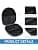 Headphone Case, Hard EVA Carrying Case with Mesh Bag, 22 cm x 19 cm x 6 cm Universal Headphone Storage Bag, Compatible with JBL, Sony, Apple (Black) - Image 5