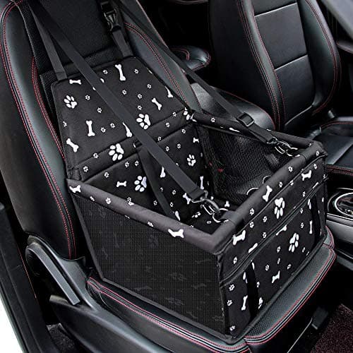 SWIHELP Dog and Cat Carrier Bag with Booster Seat Belt for Pet Car Bag Breathable for Pet Cat Dog. - Image 4