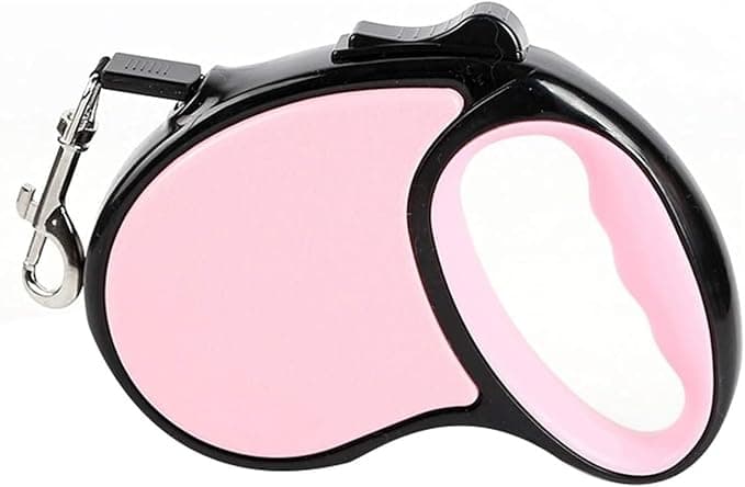 Laisse For Chien, Laisse 5M, Laisse For Chien De Taille Moyenne, Laisse For Chien Flexi, Laisse De Retriever Bleue Avec Arrêt De Traction, Laisse For Chien De Moins De 70 Livres ( Color : Pink , Size - Image 1