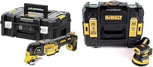 Dewalt Multicutter 18 V DeWalt – without battery or charger – dcs356nt-xj and XR 18V 125 mm Brushless Eccentric Sander – Wireless Electric Device – Speed Control