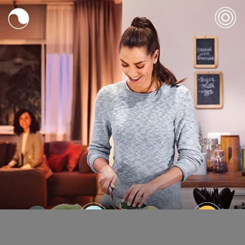 Philips Myliving Pongee Recessed Spotlight - Black - 4 Light Points - Includes Philips Hue White Ambiance GU10 & Dimmer - Image 8