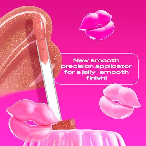 NYX Professional Makeup Jelly Job - High Gloss - Smoothing Effect - Comfortable Feel - Visibly Hydrated Lips - Cherry Scent - Honey, It's Jelly 05 - Image 6
