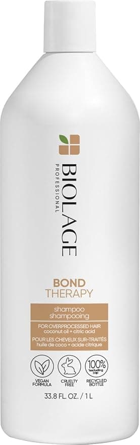 Bond Therapy Biolage Strengthening Shampoo for Over-Stressed Hair 1L - Image 1