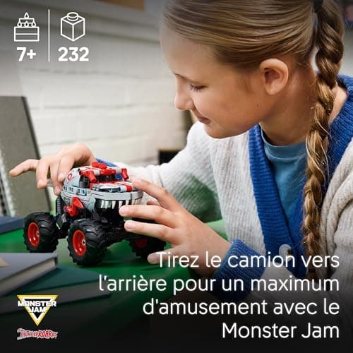 LEGO Technic Monster Jam ThunderROARus à rétrofriction - Maquette de Camion Dinosaure pour garçon et Fille dès 7 Ans - Jeu créatif et idée Cadeau pour Amateurs de Voitures et de mécanique 42200 - Image 3