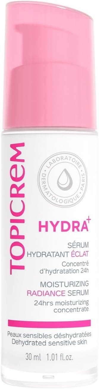Topicrem - Ultra Hydrating Serum - Moisturizes 24h, Dehydrated Sensitive Skin, Made in France - 30ml