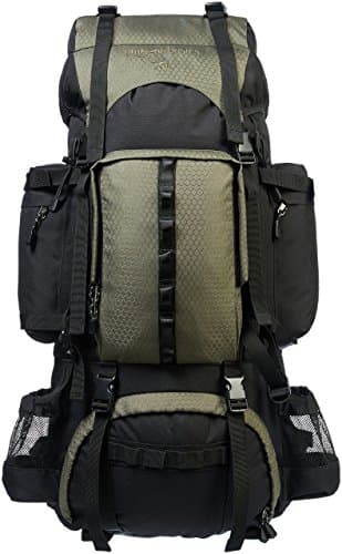 Amazon Basics Sac à dos de randonnée à armature intérieure avec housse de pluie - Image 3