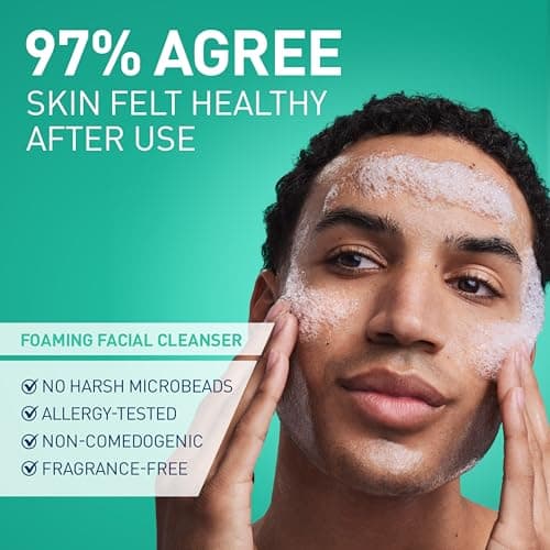 Cerave Nettoyant moussant de visage pour un lavage quotidien du visage Pour Peaux Normales à Grasses 453,6 g - Image 5