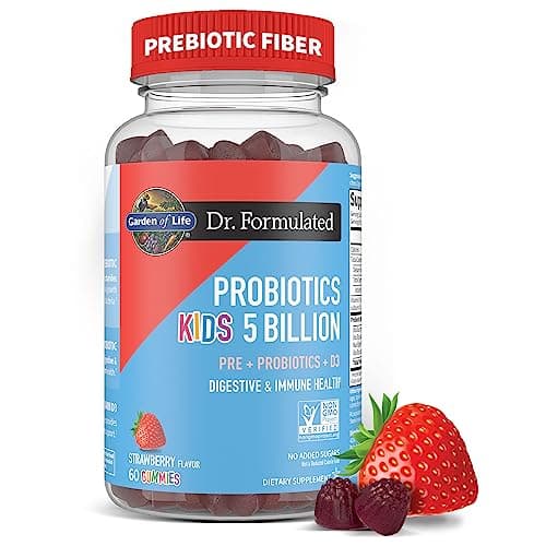Garden of Life Dr. Formulated Probiotics Kids 5 Billion Gummies, Strawberry - 60 gummies - Image 2