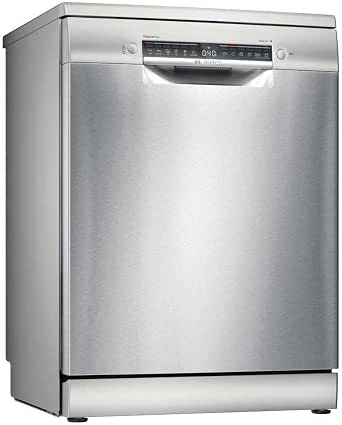 Bosch Freestanding Dishwasher 60 cm Silver Stainless Steel SMS4EMI06E Series 4          [Energy Class B]